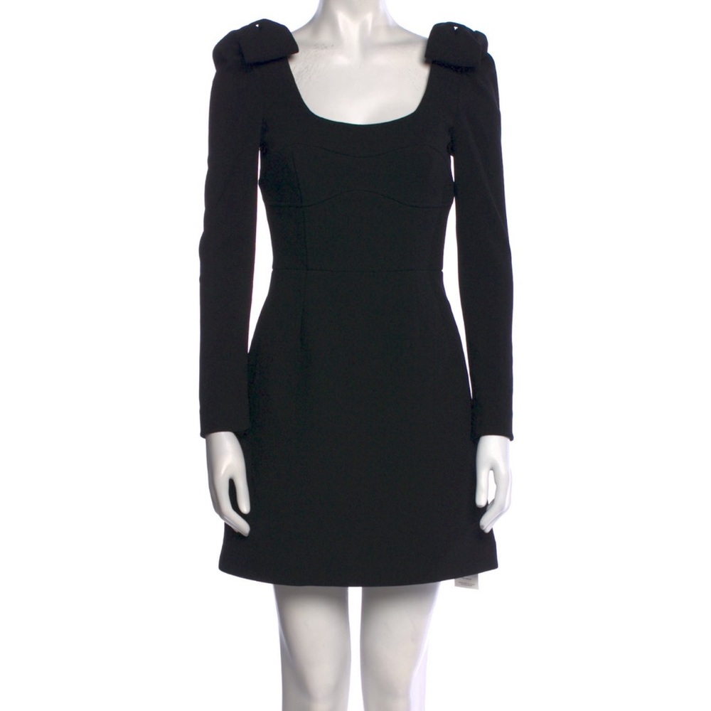 Rebecca Vallance Black Long sleeve dress